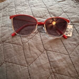 Maurices Red Cat-Eye Sunglasses